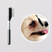 Pet-friendly Eye Grooming Brush Soft Tear Stain Remover 
