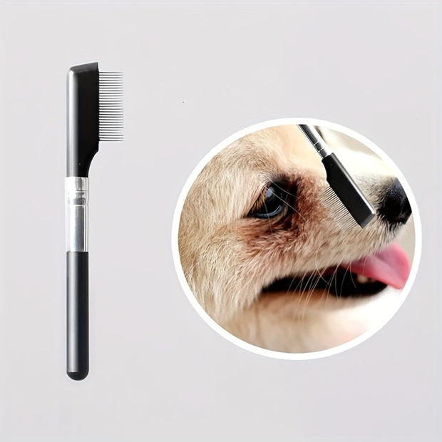 Pet-friendly Eye Grooming Brush Soft Tear Stain Remover 