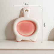 Ceramic Cat Bowl Cat Plate Snack Bowl Rice Bowl Dinner Plate Cat Food Bowl Pet Plate Shallow Mouth Bowl