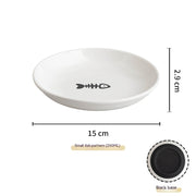 Silicone Non-slip Ceramic Cat Plate Pet
